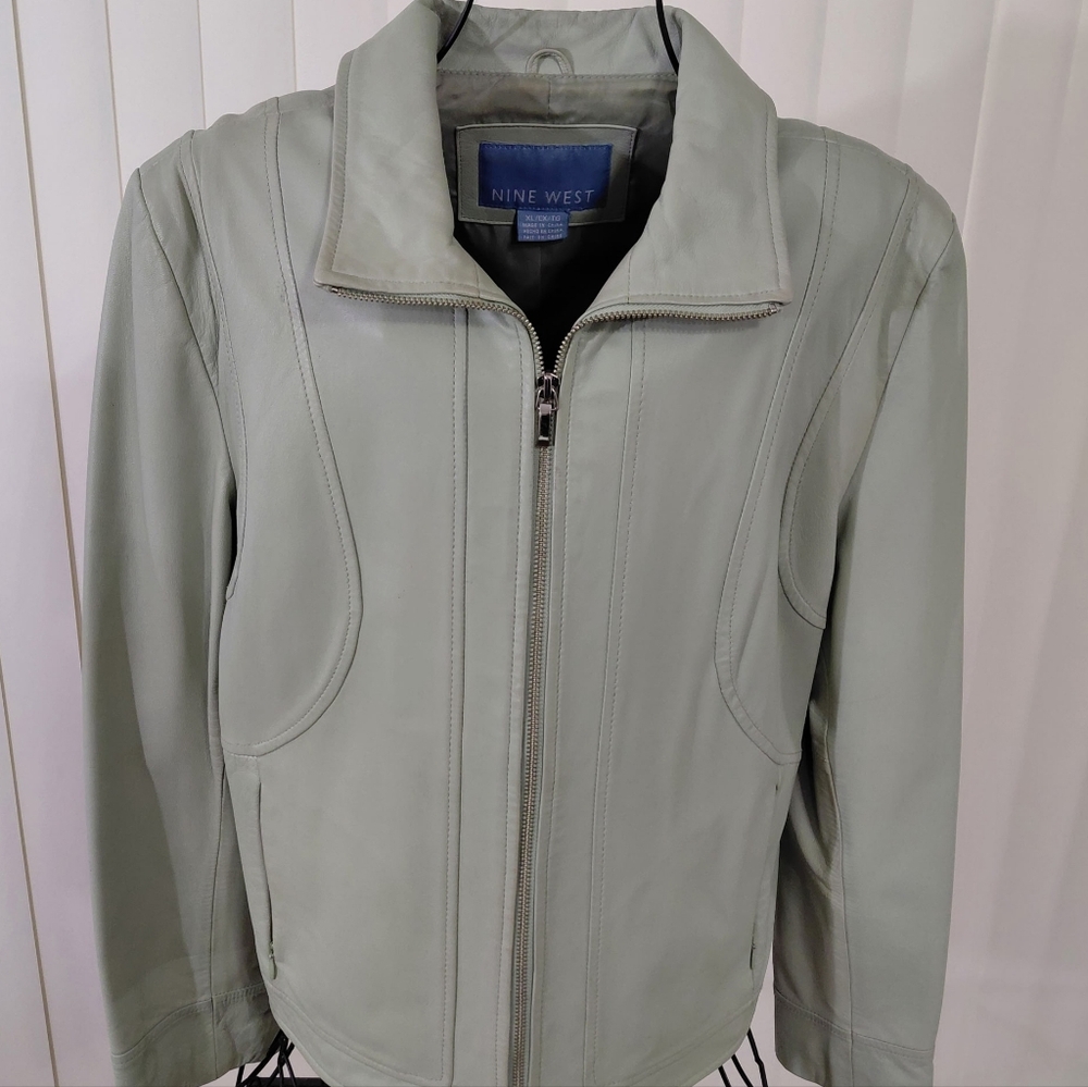 Nine West Women's Leather Jacket